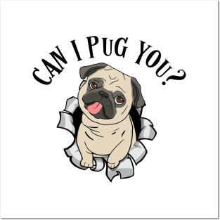 Can I pug you? Posters and Art